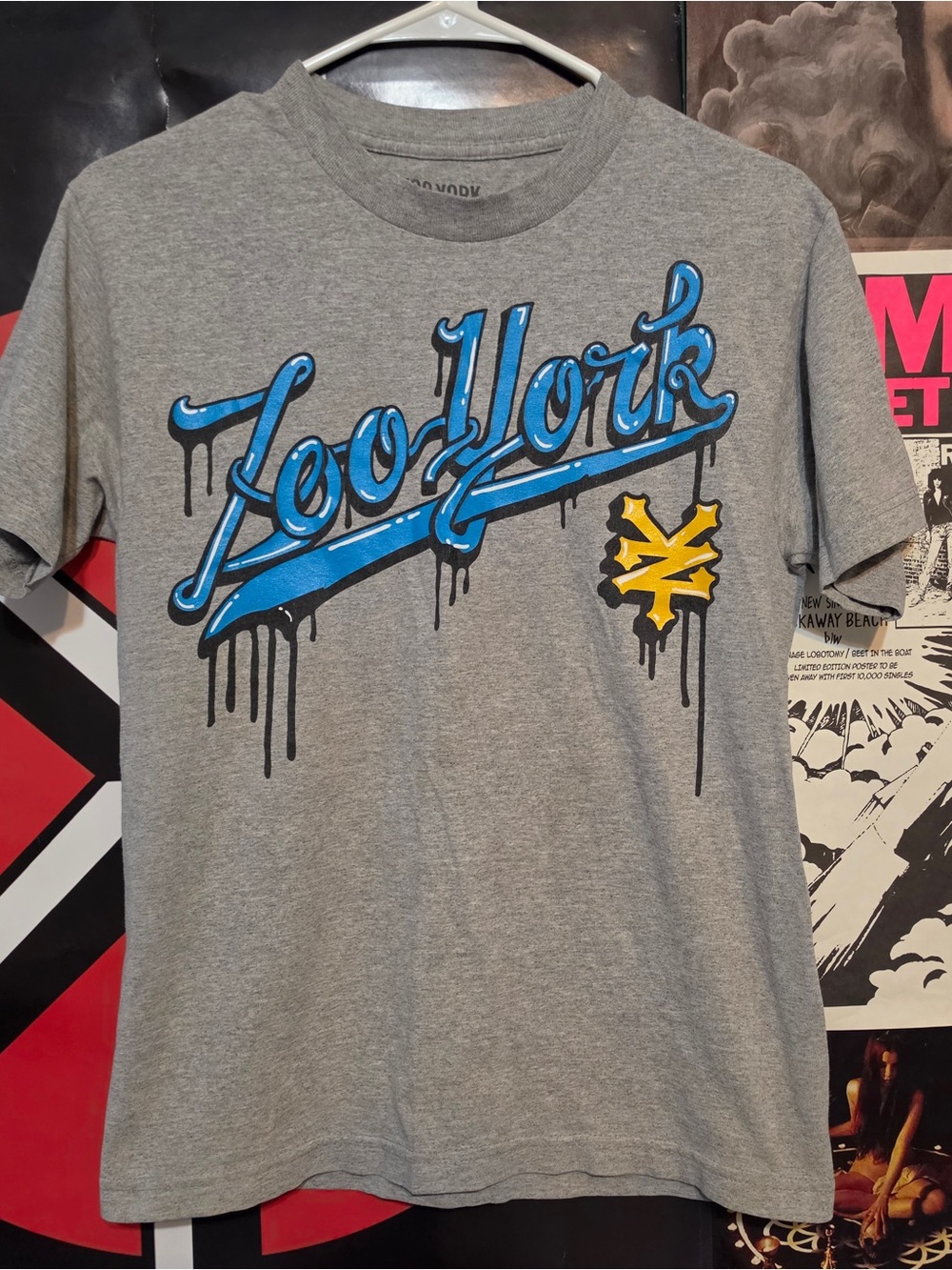 Y2k cyber grunge style zoo York shirt